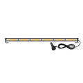 35inch COB LED Strobe Light Bar Traffic Advisor Emergency Hazard Warning Safety Flashing Light Bar with Suction Cup