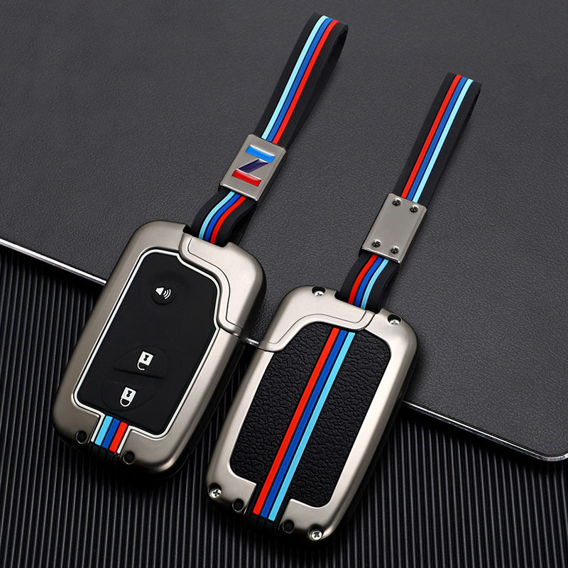 GPRGIT Car Remote Key Case Cover Fob for Lexus IS IS250 IS350 ES ES240 ES250 ES350 RX RX270 NX200 GS350 GS460 GS450 Keyring Accessories