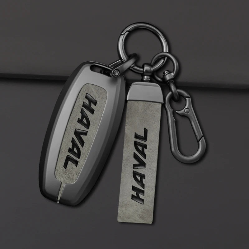 GPRGIT Car Remote Key Case Cover for GMW Great Wall Haval/Hover Jolion Dargo H6 H7 H4 H9 F5 F7 H2S Leather Holder