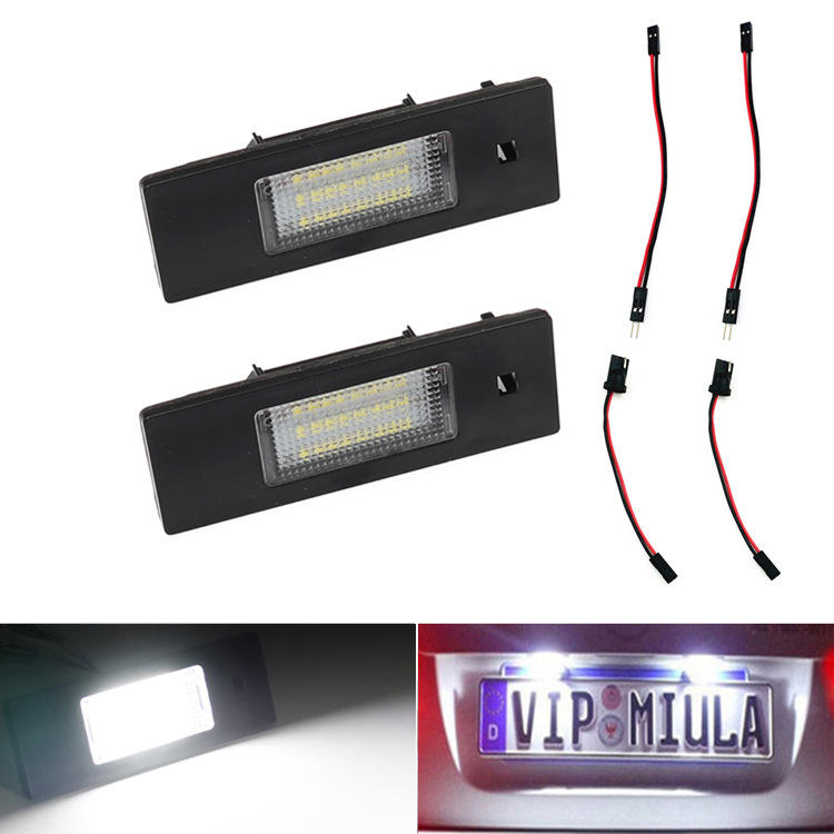 Exclusive for Cross-Border Sales: BMW-Specific LED License Plate Lights E81/E87/E86/E85/E36/E36N