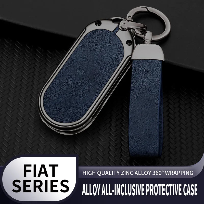 GPRGIT 3 Buttons Car Remote Modified Flip Car Key Cover Case Shell for Fiat 500 Panda Punto Bravo Uncut Blade