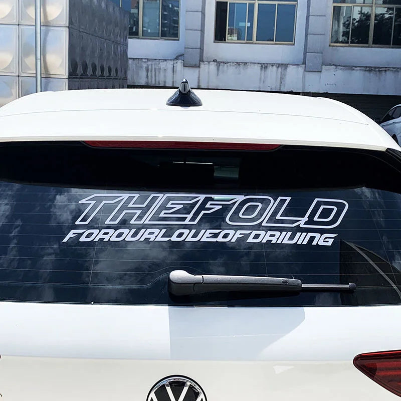 GPRGIT PVC UV-Resistant Custom Car Body Window Transfer Decal Sticker (YT0812)