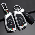 GPRGIT Zinc Alloy Car Key Cover Case for GMC Yukon, Chevrolet Tahoe/Suburban, Buick Envision S Plus/Avenir (2020-2023)