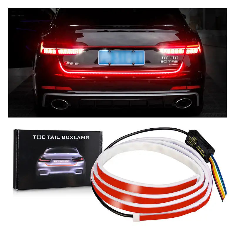 GPRGIT 12V LED Strip Tailgate Light Flowing Brake Turn Signal for SUV Truck Trailer