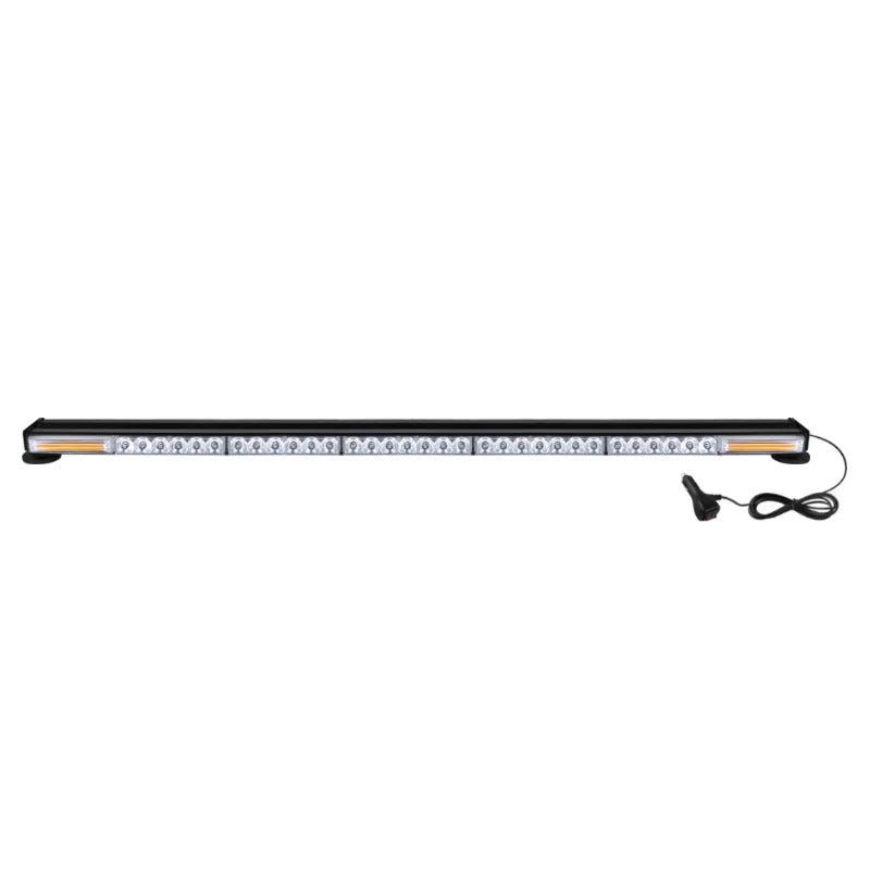 47 Inch High Power Warning Strobe Light Bar Car Emergency Fog Flashing Hazard Warning Light Bars For Truck Offroad Van
