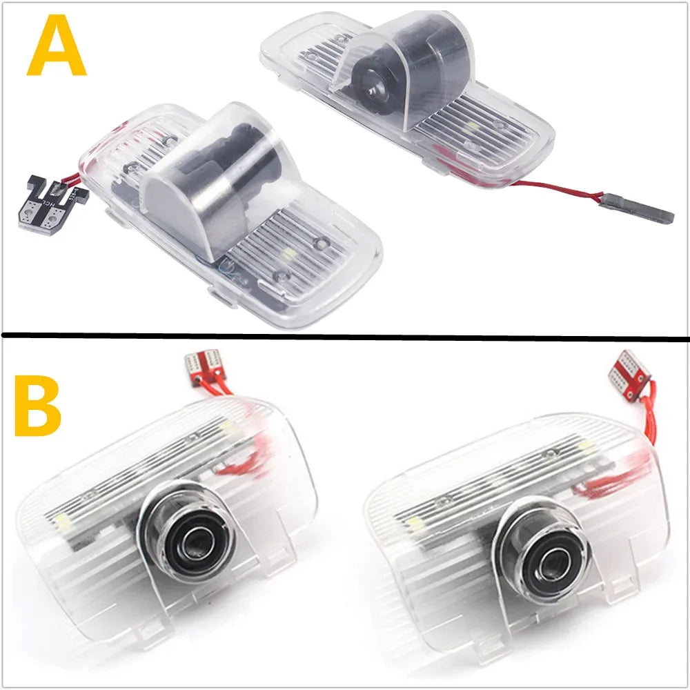 GPRGIT LED Car Door Ghost Welcome Lights Bulb for Honda CR-Z CRZ Accord 7th 8th 9th 10th Gen Elysion Crosstour Pilot Odyssey