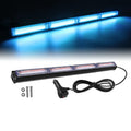 17 Inches Car COB LED Strobe Light Bar Waterproof Rooftop Traffic Emergency Flashing LED Warning Lights for Vehicles Trucks