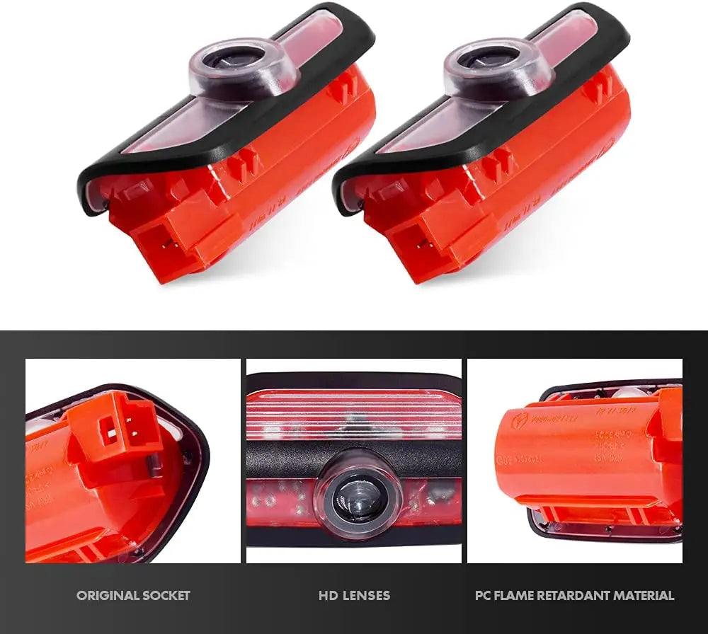 GPRGIT For Maybach Mercedes Benz W220 W211 W222 S320 S500 S560 S600 Car Styling Maybach Logo Projector Light LED Car logo Door Light