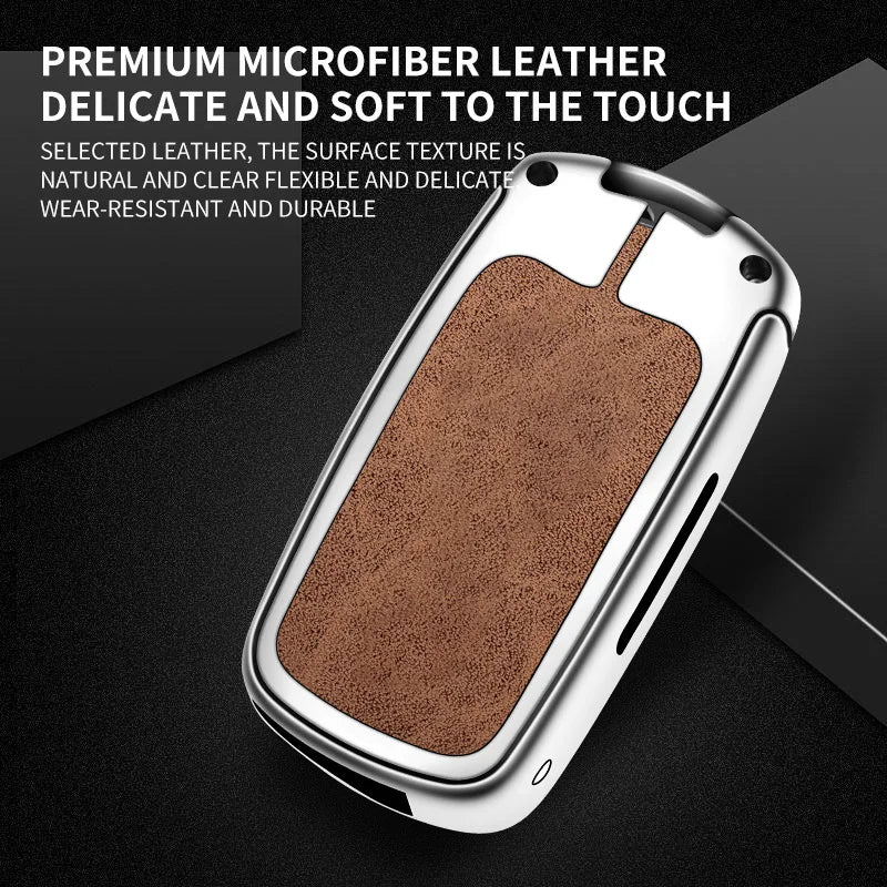 GPRGIT Zinc Alloy Car Flip Key Cover Case for Honda Civic/Fit/Accord/CRV/HRV/Jazz/Odyssey and Acura TL/TSX/ZDX/RSX/CRZ