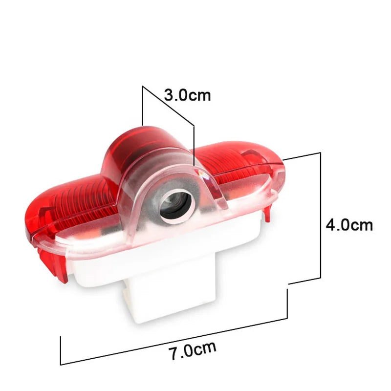 GPRGIT Car Door LED Emblem Welcome Light for Volkswagen Golf MK7 MK4 Lavida Touran Beetle Caddy Bora