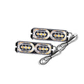 12V New Automotive Front Grille LED Strobe Lights Set Emergency Light Bar LED Warning Flashlight Truck Caution Side Marker Light