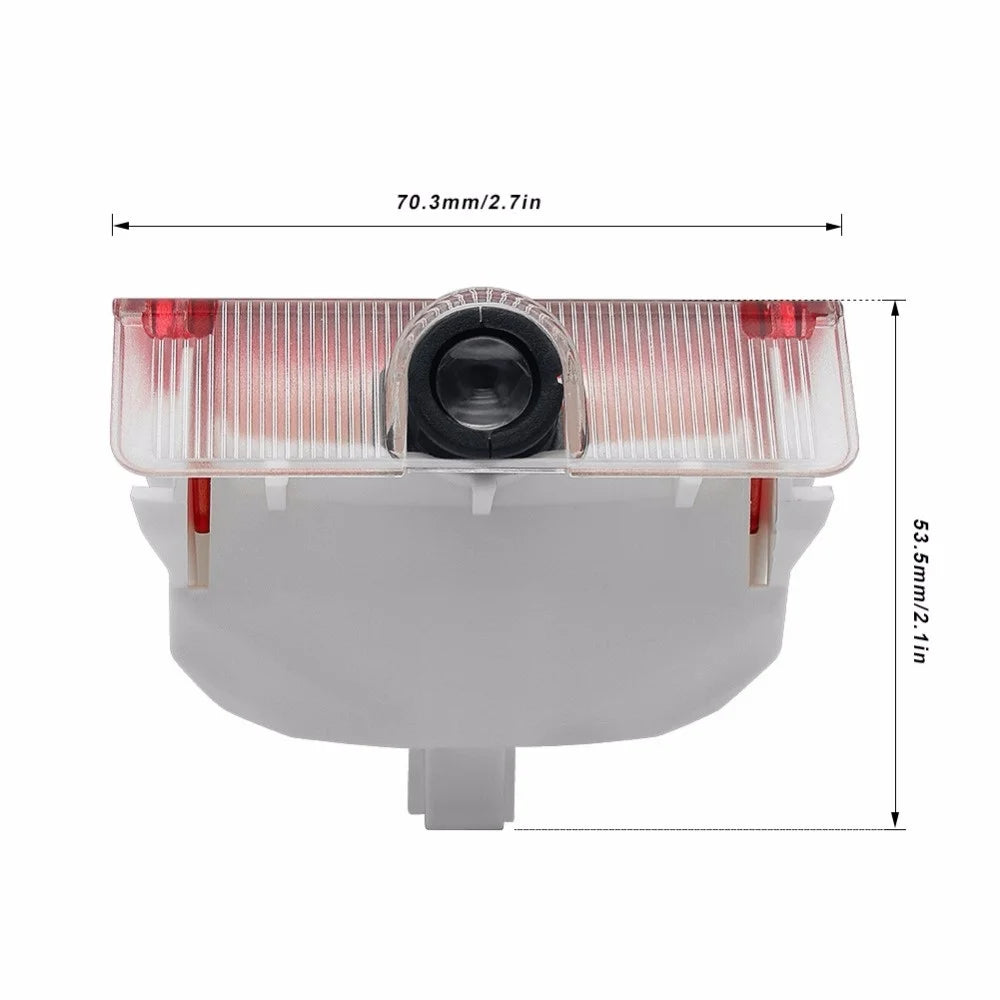 GPRGIT Car Logo Door Welcome Light Fit for GLK X204 a B Class W168 W169 W245 Ghost Lamp LED Laser Projector Lights