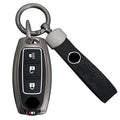GPRGIT Metal Key Case Cover for Nissan Rogue X Trail T32 T31 Qashqai J11 J10 Kicks Tiida Pathfinder Murano Juke Versa Note Infiniti