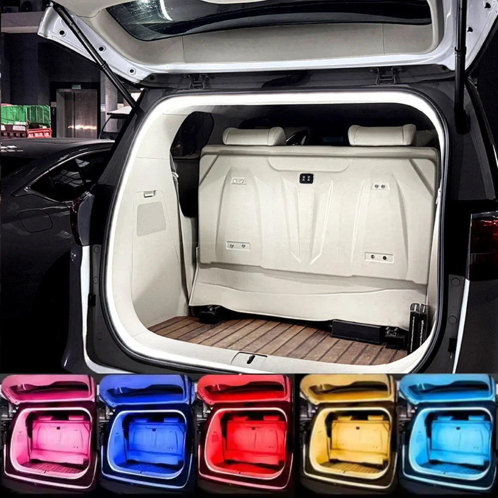 GPRGIT 12V Waterproof Soft LED Neon Strip Trunk Light White/Warm White