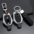 GPRGIT Zinc Alloy Car Key Case Shell for Mercedes-Benz A B R G Class GLK GLA GLC GLR W204 W210 W176 W202 W463 Remote Keyless