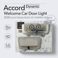 GPRGIT Dynamic Car Door Welcome Light for Odyssey Elysion CR-Z INSPIRE Spirior Shadow Lamp Auto Dual Lens LED/Laser