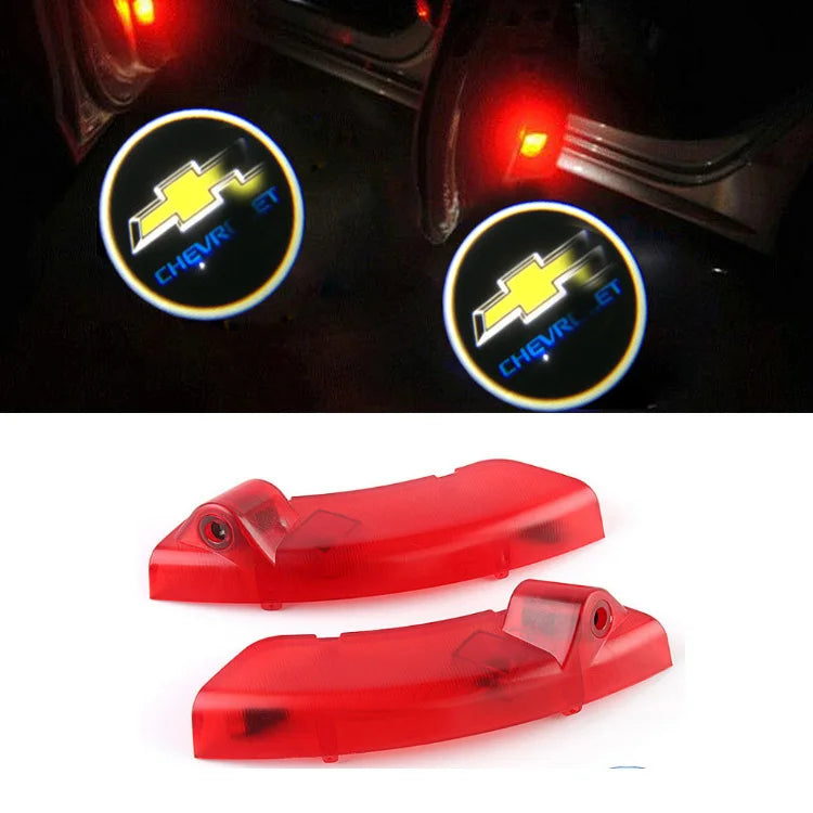 GPRGIT Car LED Logo Lights Ghost Door Light Projector Welcome Accessories Emblem Lamp for CHEVROLET CAPTIVA