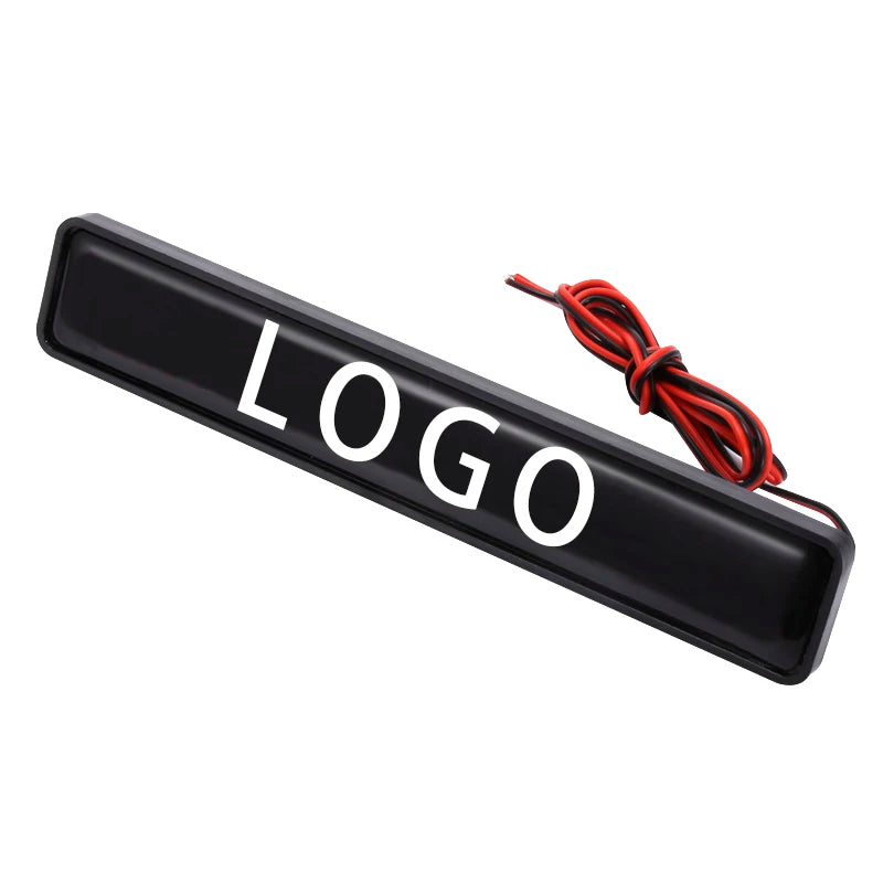 GPRGIT Car Logo LED Light Front Grille Emblem Badge Illuminated 12V
