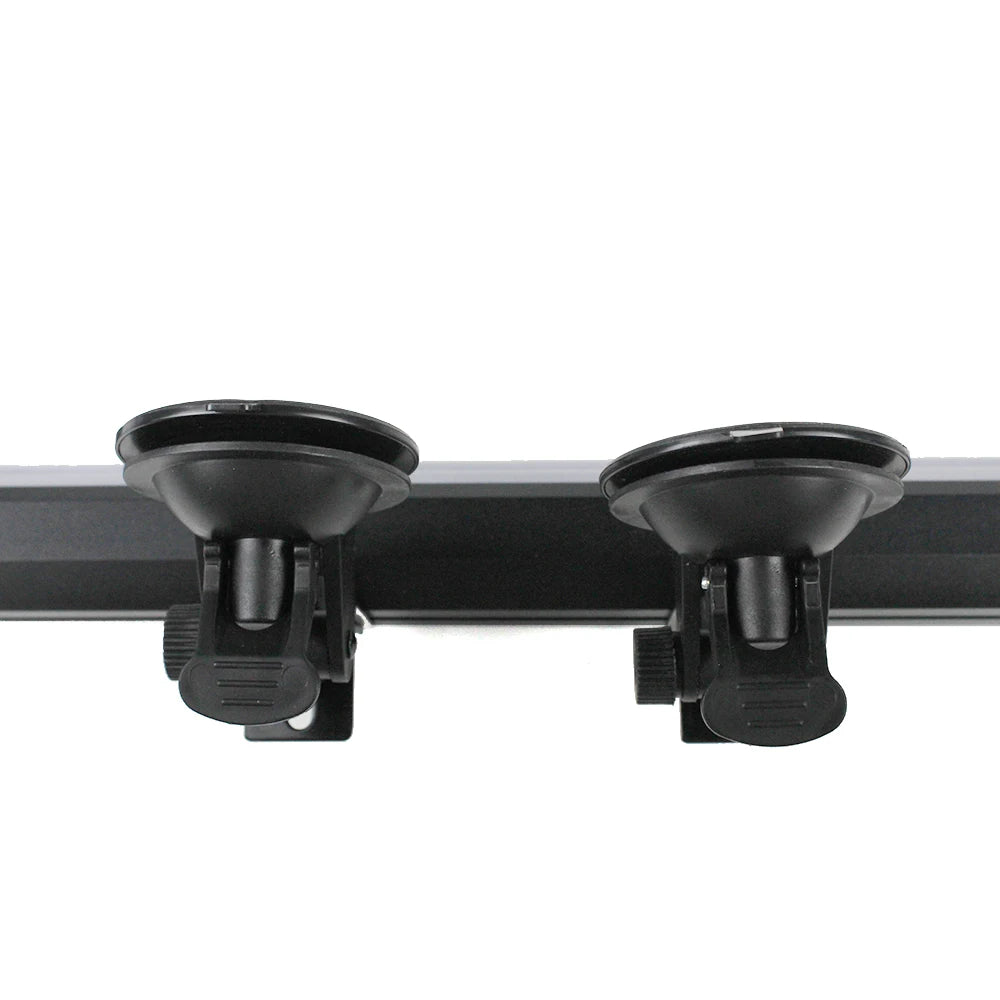 4P Car Truck Roof Light Grille Modification Flashing Red/Blue Bar Light LED Warning Work Light