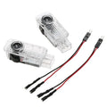 GPRGIT Car Door LED Ghost Shadow Projector Welcome Lamp for Audi Series 12V