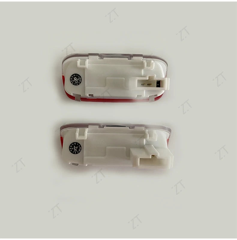 GPRGIT HD Glass Lens 12V Car Door Welcome Light Never Fade for Golf Magotan Teramont CC Lamando Sagitar Arteon