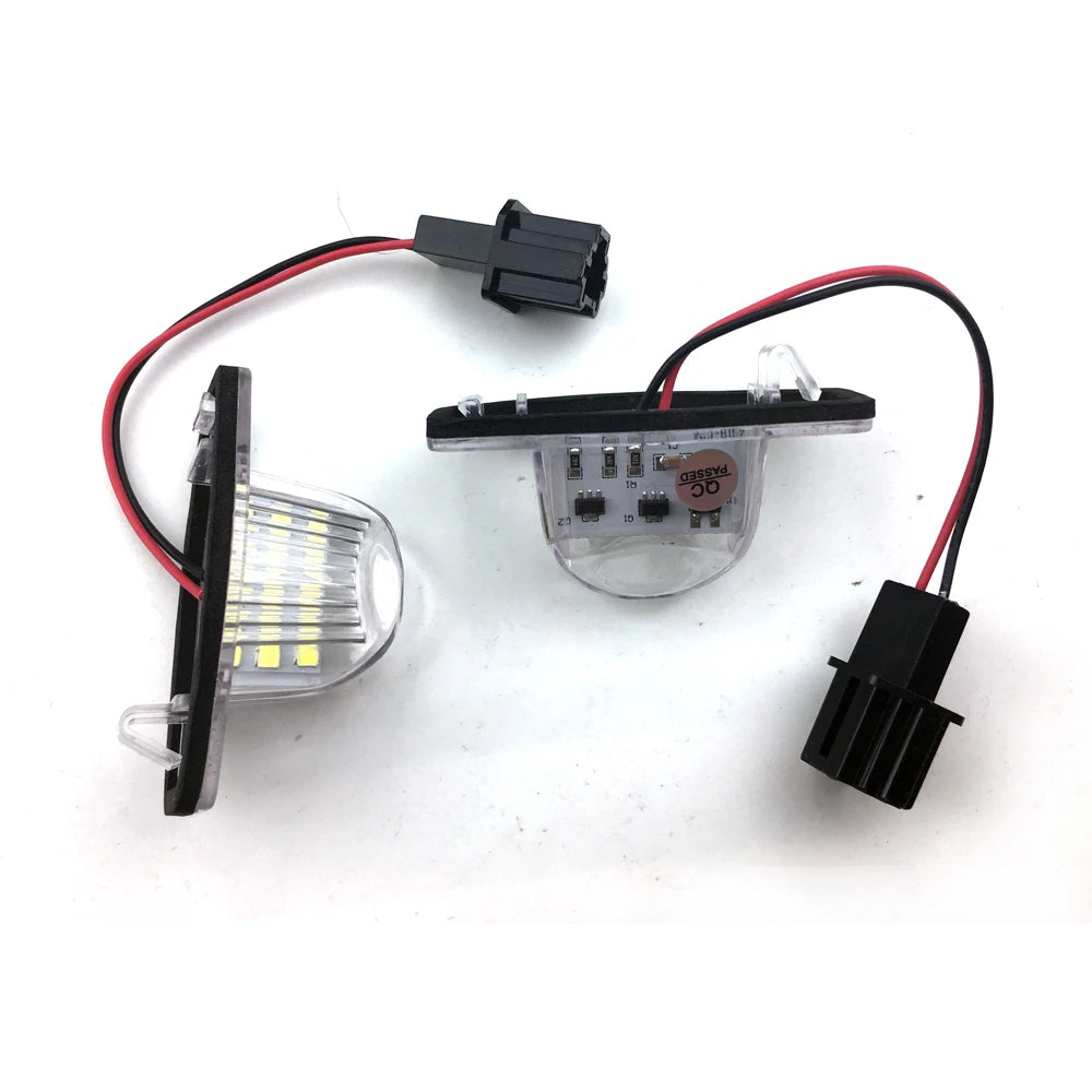 GPRGIT LED License Plate Light Bulbs for Honda Jazz Odyssey Stream Insight CR-V FR-V Crosstour HR-V 12V 6500K