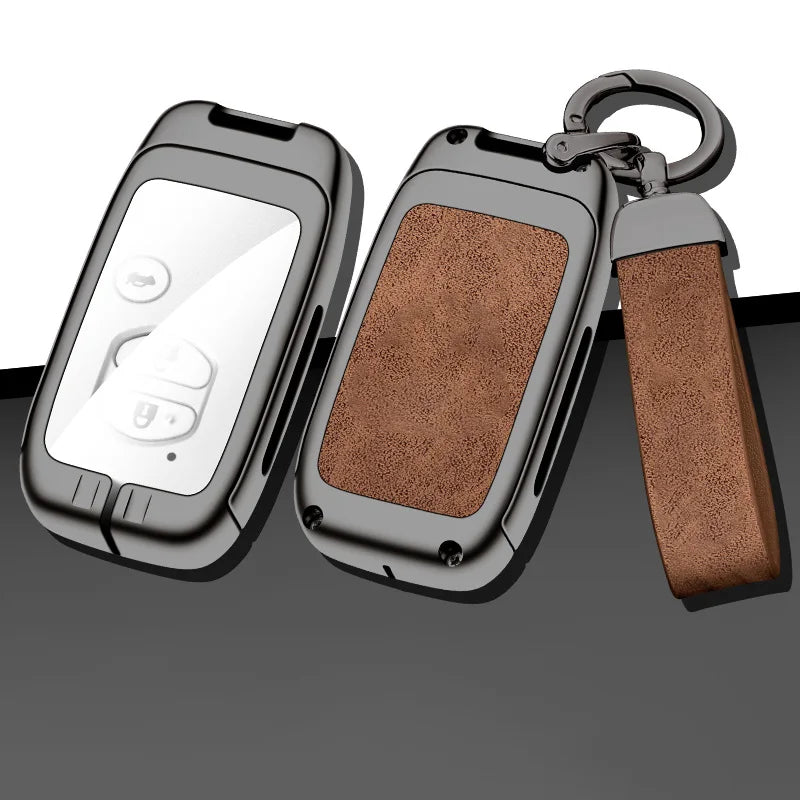 GPRGIT Remote Car Key Case for Toyota Aqua RAV4 Land Cruiser Camry Prado Corolla Auris Prius Alpha Keyless Fob 2 3 4 Buttons