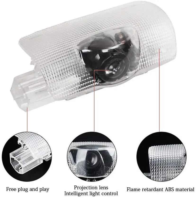 GPRGIT Car LED Door Logo Projector Ghost Shadow Light for Toyota 4 Runner Avalon Camry Highlander Land Cruiser Prius Venza
