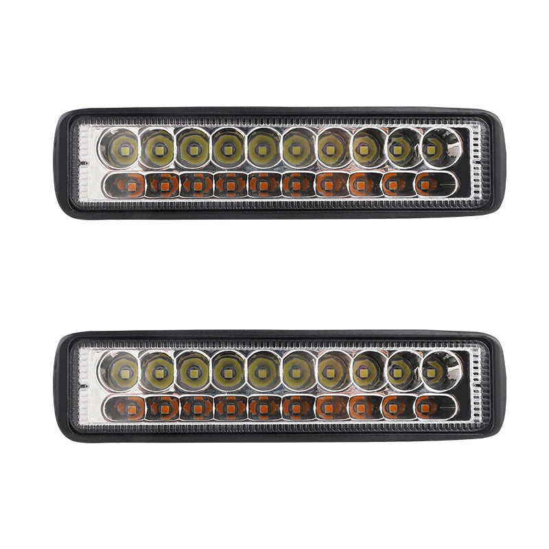 GPRGIT Car LED Work Light 48W Flood Lamp For Car SUV Off Road For Jeep Truck Boat 12V 24V