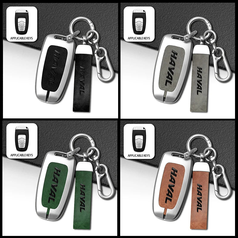 GPRGIT Metal Car Smart Key Cover Case Fob for Great Wall Haval Hover H1 H4 H6 H7 H9 F5 F7 H2S GMW Coupe Protector