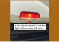 GPRGIT HD Glass Lens 12V Car Door Welcome Light Never Fade for Golf Magotan Teramont CC Lamando Sagitar Arteon