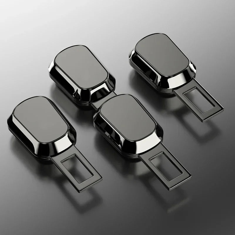 GPRGIT Car Seat Belt Buckle Extender, Seat Belt Lock Plug, Thick Insertable Socket Extender, Customizable Logo, Durable Metal