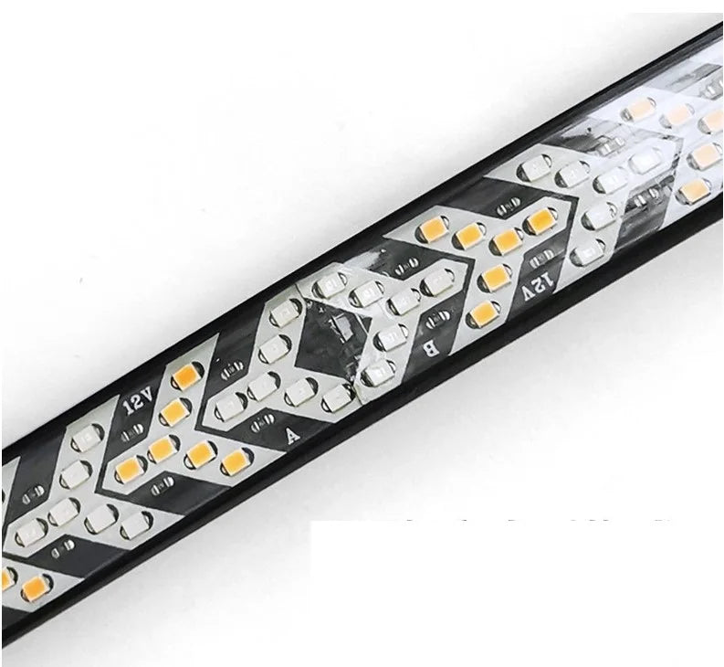 GPRGIT 12V RGB LED Tail Light Strip 9W Silicone Brake Turn Signal for Truck Pickup