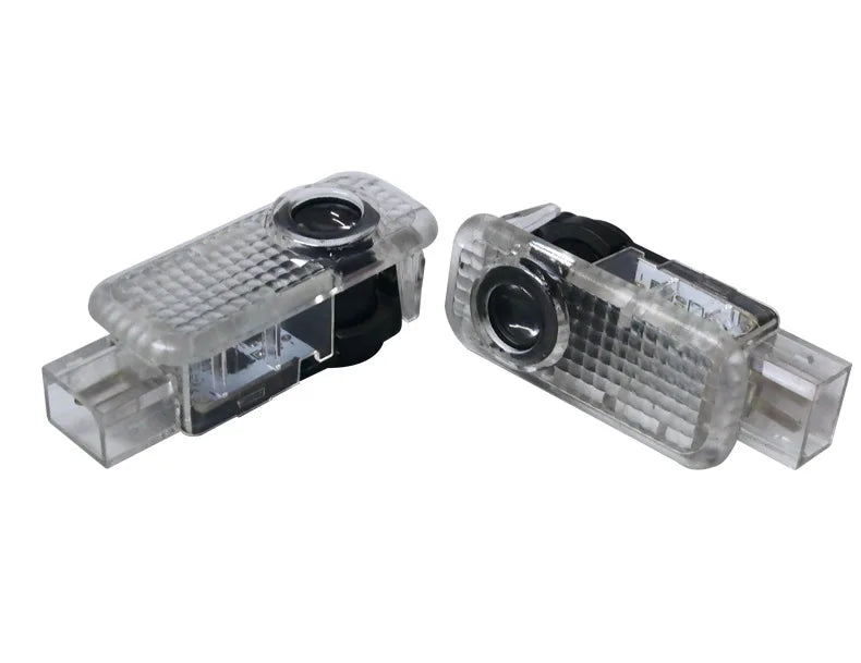 GPRGIT Car Door LED Ghost Shadow Projector Welcome Lamp for Audi Series 12V