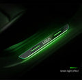 GPRGIT LED Welcome Pedal Light Car Scuff Plate Door Projector Laser Lamp USB Power No Wiring 5.1V