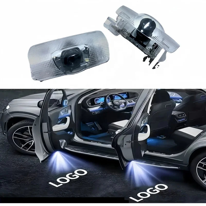 Custom F Sport Logo Light 2Pc Door Welcome Ghost Shadow Light for Toyota Lexus