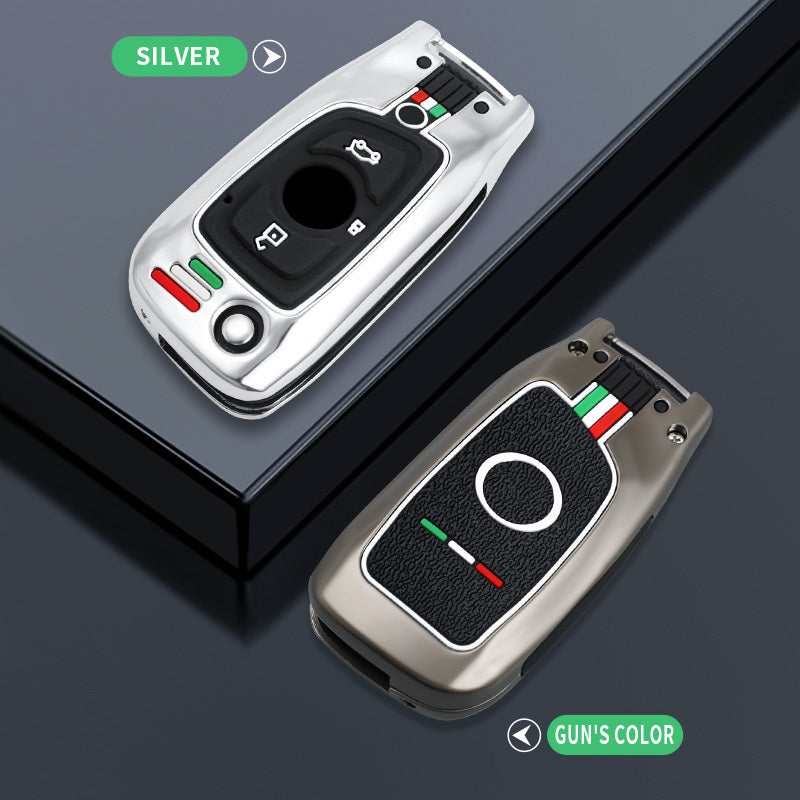 GPRGIT Zinc Alloy Car Remote Key Case Cover Protect Shell Fob for Zhonghua V3 V5 V6 V7 H530 H330