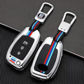 GPRGIT Fashion Zinc Alloy Car Smart Key Case Cover for Hyundai Solaris I10 I20 I30 I35 I40 IX45 Folding Protector Keybag Accessories