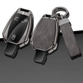 GPRGIT Zinc Alloy Leather Car Key Case Cover for Mercedes Benz a B C S Class AMG GLA CLA GLC W176 W221 W204 W205