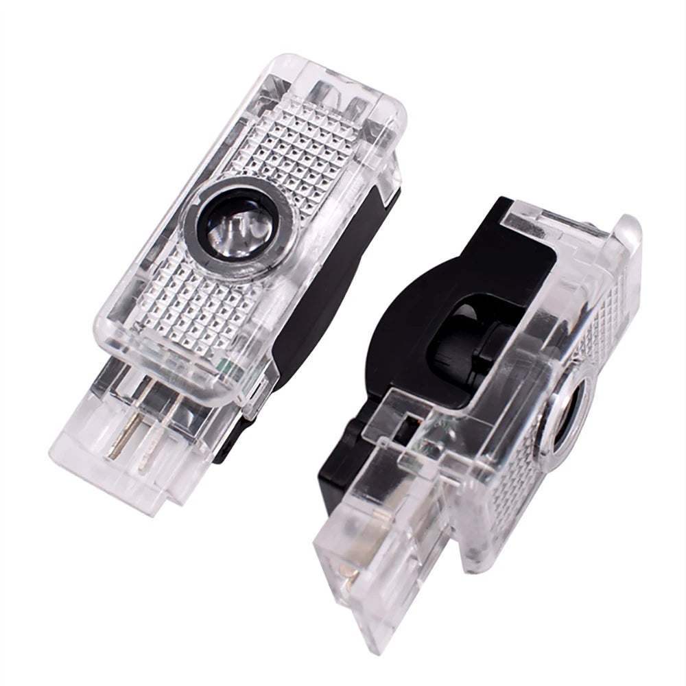 GPRGIT Wireless Car Laser Led Logo Door Light Projector Light for W203 C Class 2001-2007 SLK SLR CLK