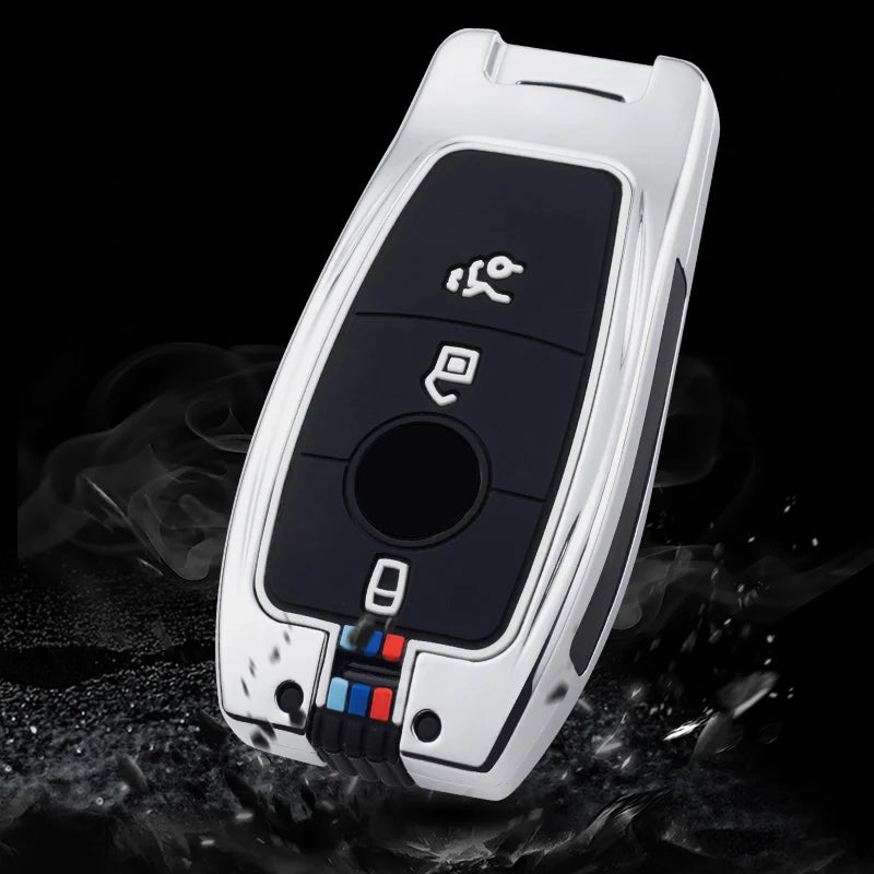 GPRGIT Smart Car Key Case Cover for Mercedes Benz E S Class W213 E200 E260 E300 GLA CLA GLC GLE GLB AMG
