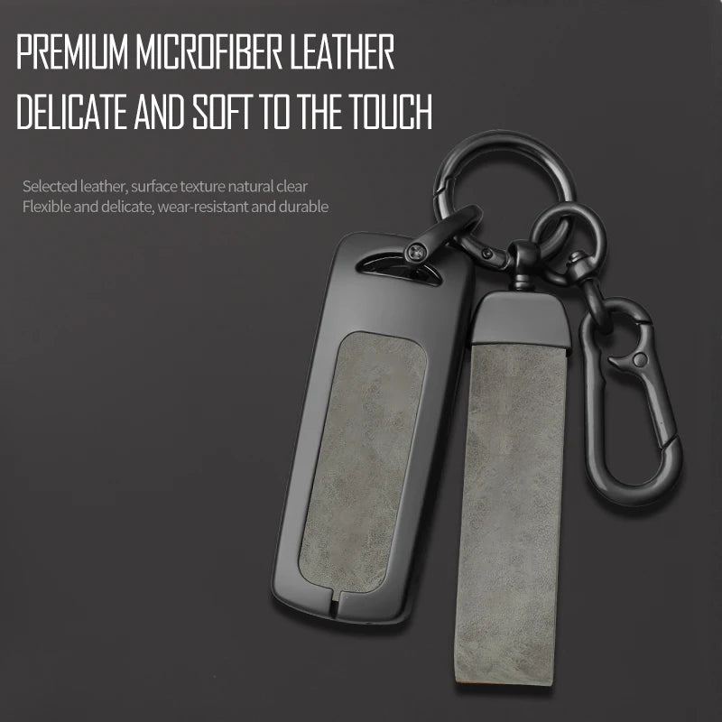 GPRGIT Leather Car Remote Key Fob Cover Case for Mazda 2 3 6 MX-5 Atenza Axela Demio CX-5 CX5 CX-3 CX7 CX-9