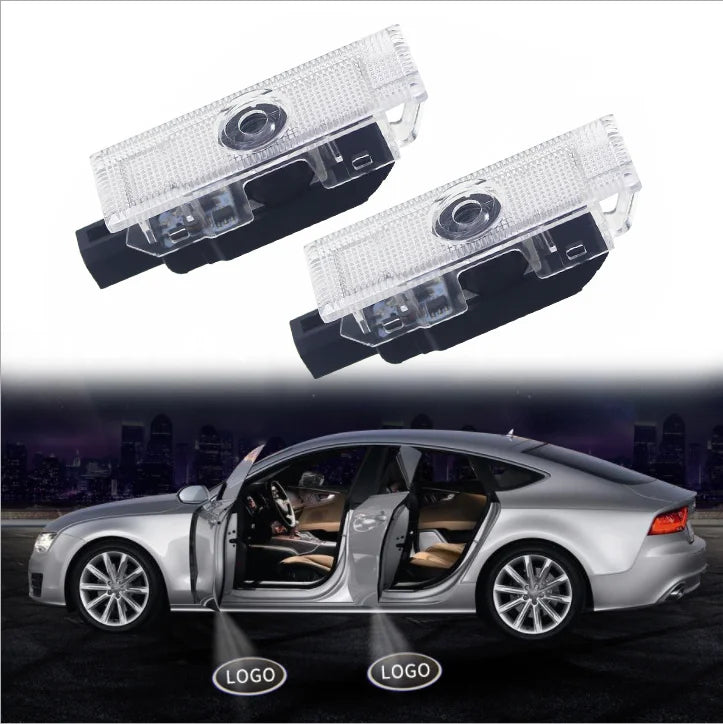 GPRGIT Car Door Light Programmable LED Logo Projector Laser Light for Chrysler Alfa Romeo Dodge