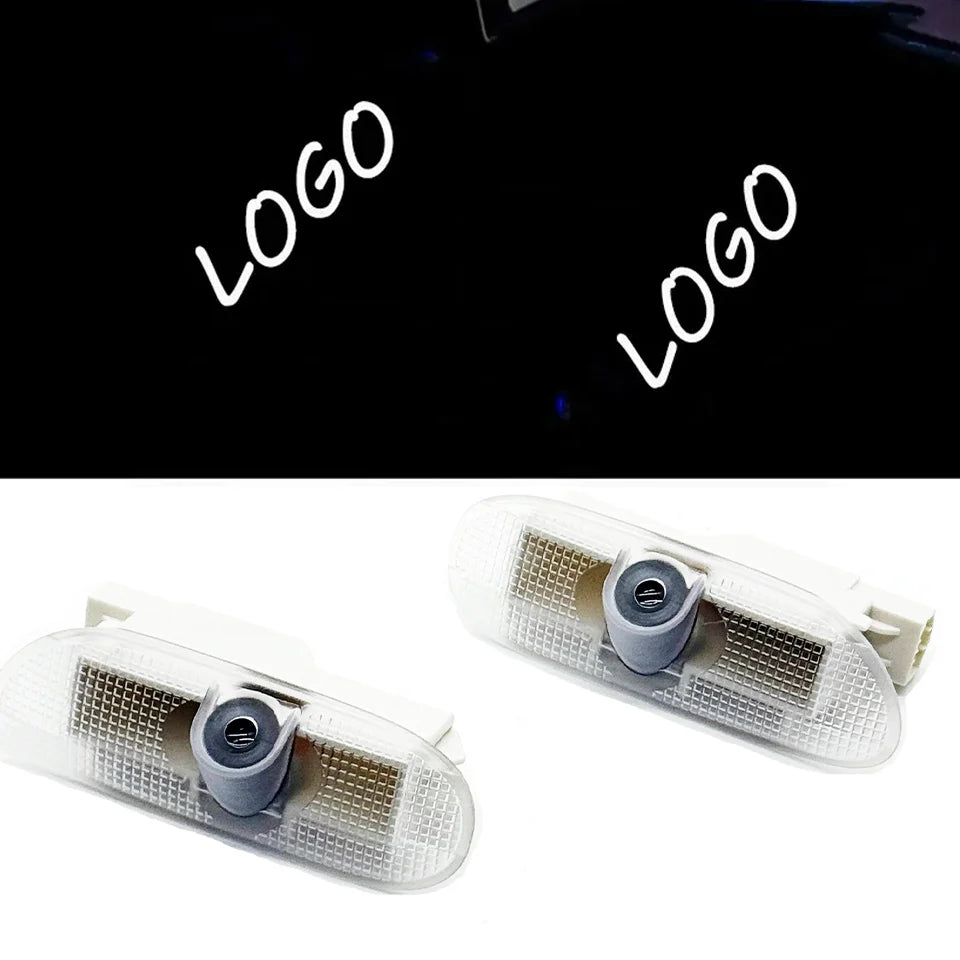GPRGIT LED Logo Laser Door Trim Lamp Logo Illumination for Toyota Prado 120 GX470 12V 2000LM