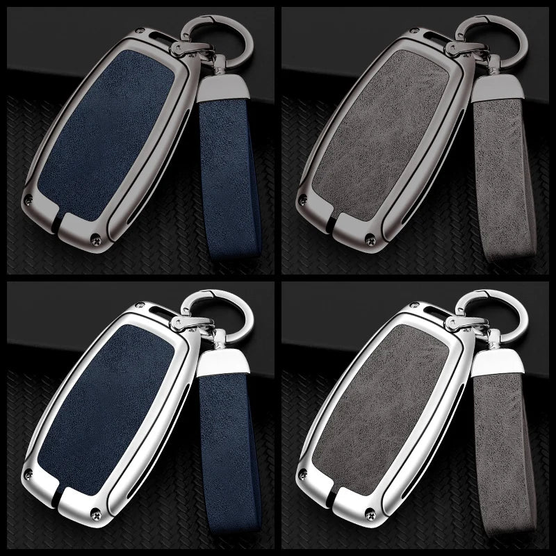 GPRGIT New Car Custom Logo Alloy Key Case Cover for Subaru BRZ XV SV Forester Legacy Outback Crosstrek Impreza WRX Ascent Accessories