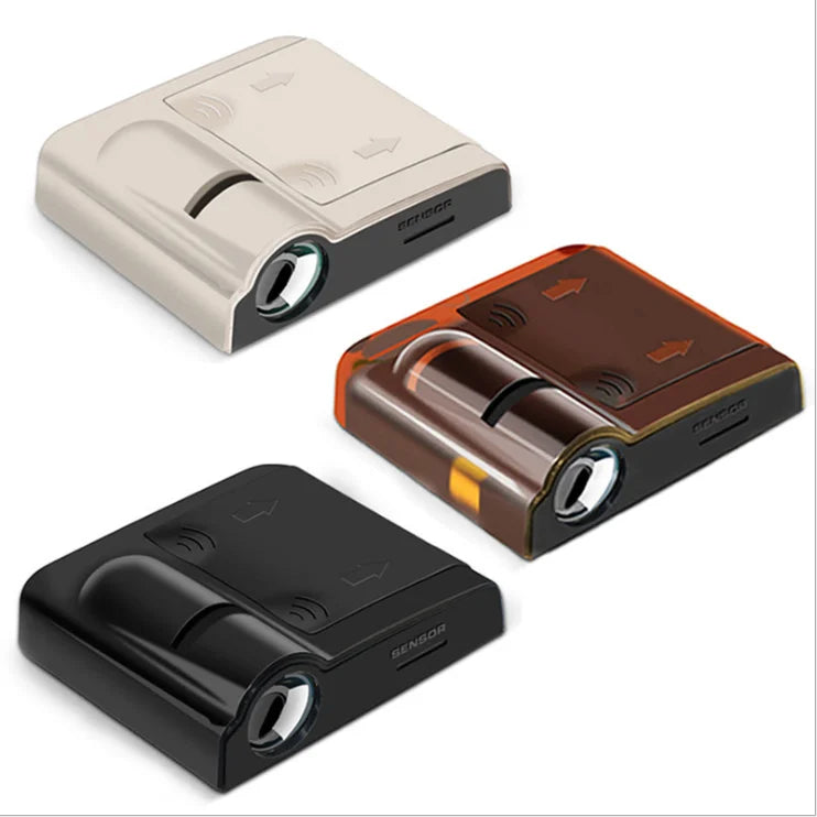 GPRGIT Wireless LED Car Door logo Laser Welcome Ghost Projector Light
