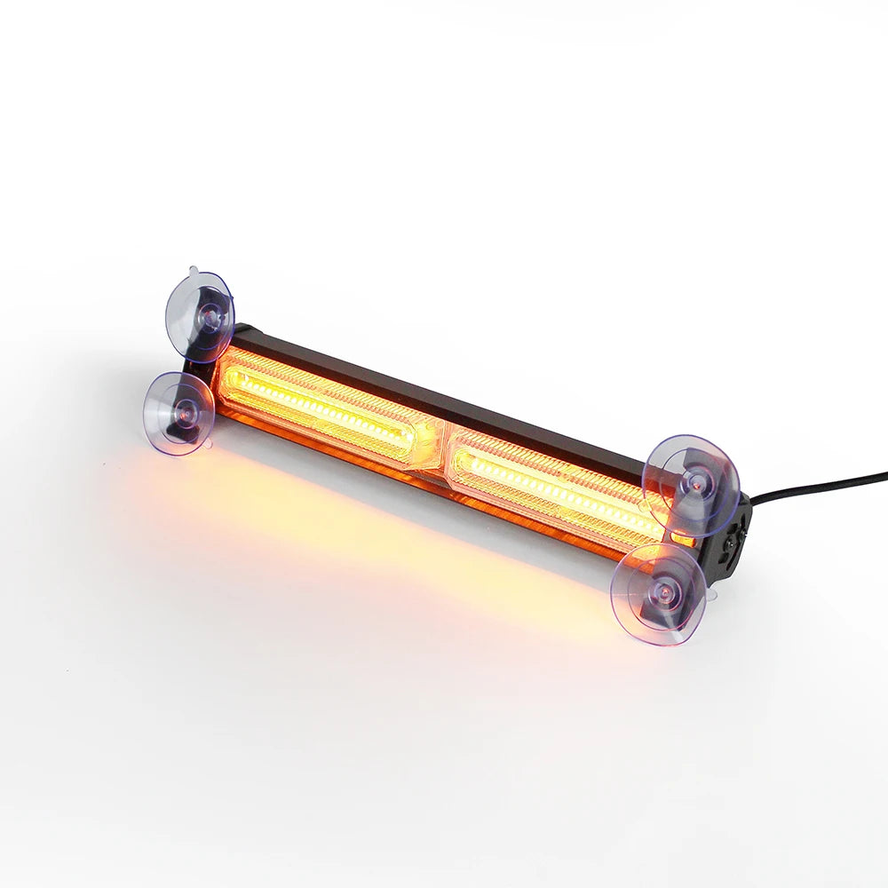 3P COB Yellow White Red Blue Combination Safety Strobe Light 12-24V Emergency Car Warning Flash Light Truck Tractor