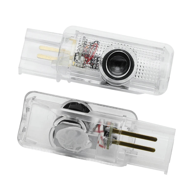 GPRGIT LED Door Warning Lamp Logo Projector Welcome Light for Mercedes Benz R W215 ML W164 GL X164 R300 R350 ML300 ML350 ML63