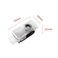 GPRGIT LED Glass Non-Fading Projection Door Welcome Light for Audi A4L A6L Q3 Q5 Q7 RS Series 12V