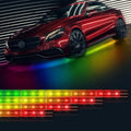 GPRGIT Flexible RGB Car Underglow Underbody Neon LED Strip Light APP Remote Control 12V CE
